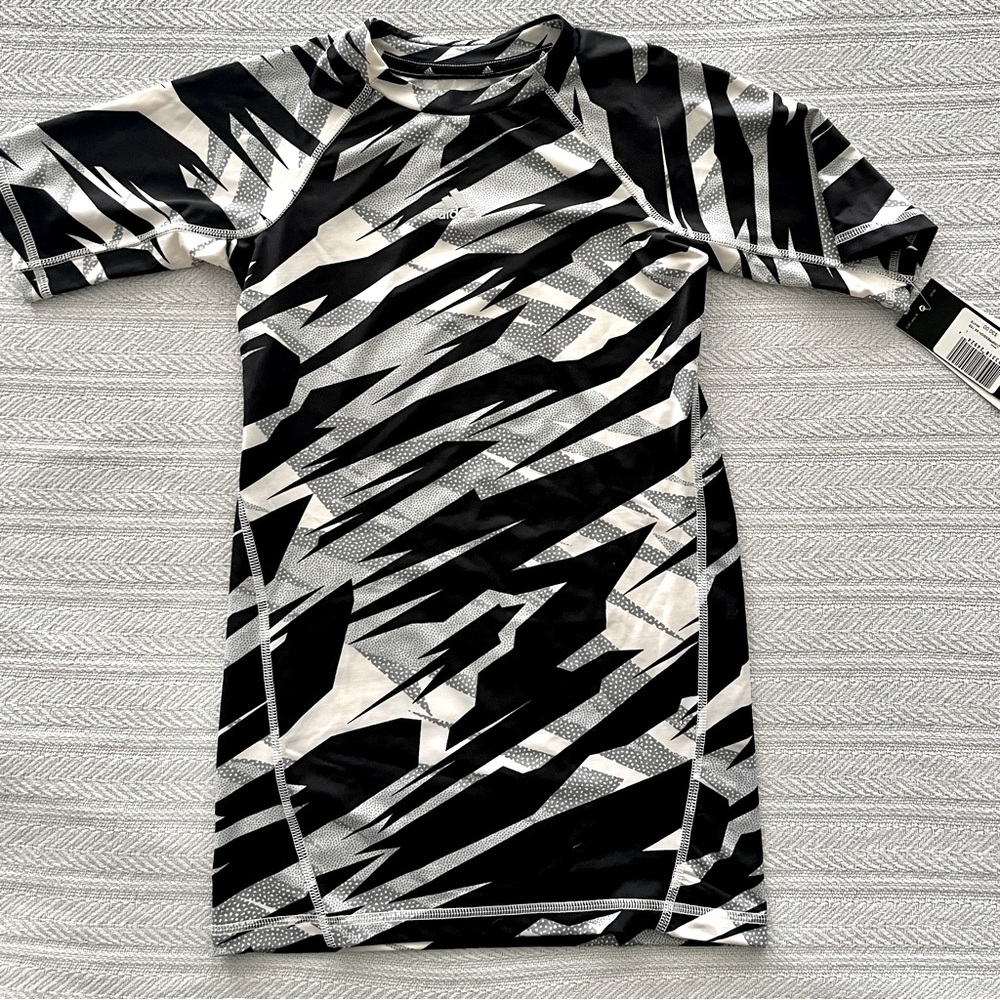 NWT Adidas Compression Shirt - YL